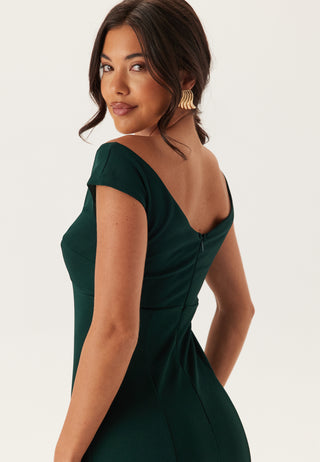 Twist Off Shoulder Kjole