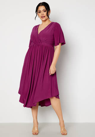 Valeria Butterfly Sleeve Dress
