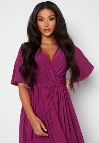 Valeria Butterfly Sleeve Dress