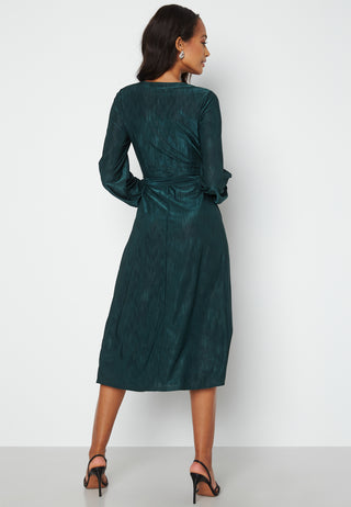 Wrap Tie Midi Dress