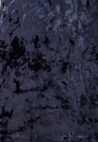 One Shoulder Velvet Dress