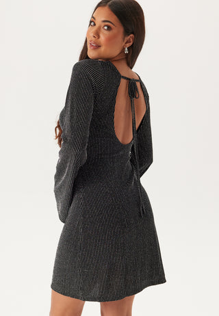 Open Back Sparkling Dress