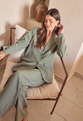 Oversized L/S blazer