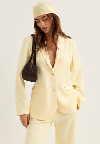 Oversized L/S blazer