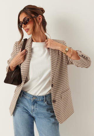 Oversized L/S blazer
