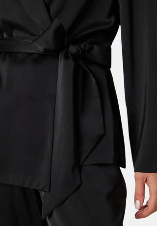 Pilar Soft Satin  Blazer