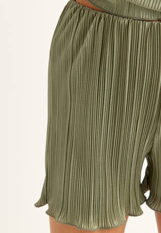 Pleated Frill Shorts