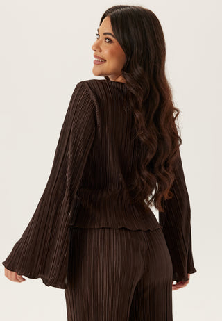 Pleated Frill Top