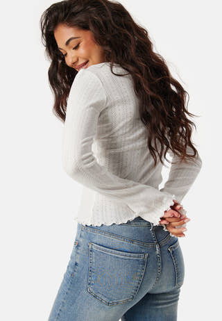 Pointelle L/S Top