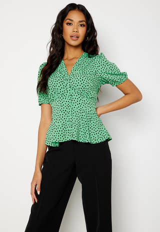 Prue balloon sleeve blouse