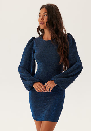 Puff Sleeve Sparkling Kjole