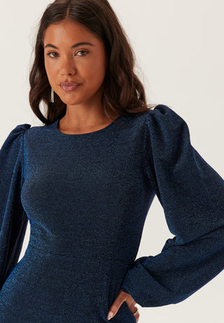 Puff Sleeve Sparkling Kjole