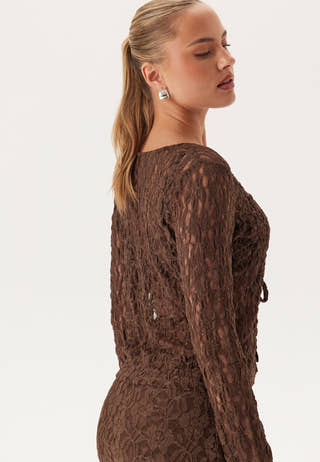 Reversible Lace Cardigan