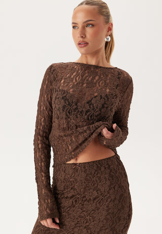 Reversible Lace Cardigan