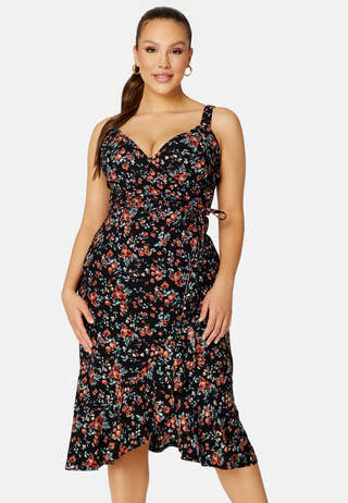 Ruby flounce dress