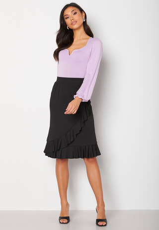 Rudina puff sleeve top