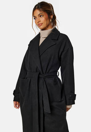 Rue Oversized Wool Blend Coat