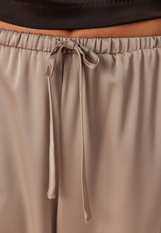 Satin Balloon Trousers