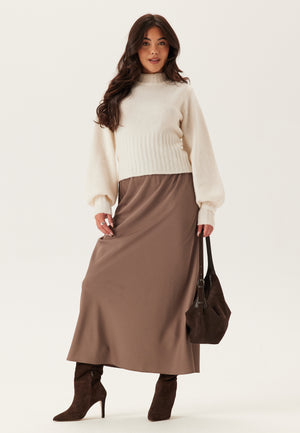 Satin Midaxi Skirt