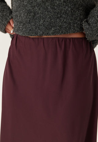 Satin Midaxi Skirt
