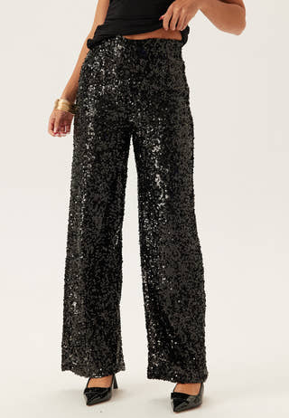 Sequin Wide Trousers