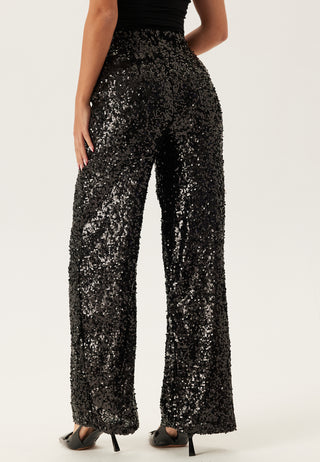 Sequin Wide Trousers