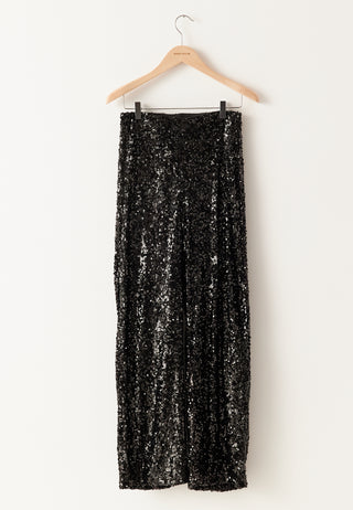 Sequin Wide Trousers