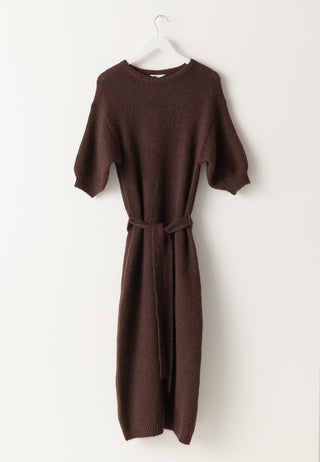 Short Sleeve Knitted Dress