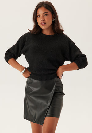 Short Sleeve Knitted Sweater