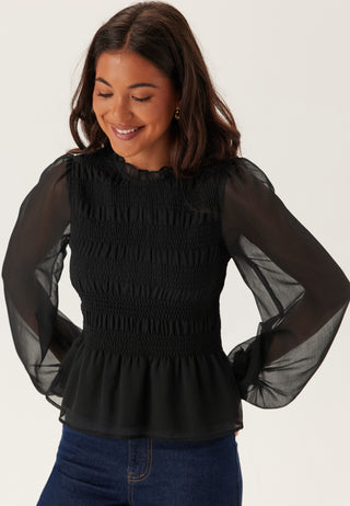 Smock Long Sleeve Blouse