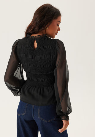 Smock Langermet Bluse