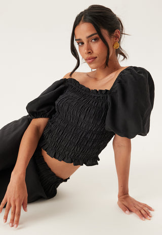 Smock Modal Bluse
