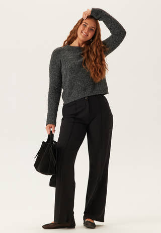 Soft Suit Straight Trousers