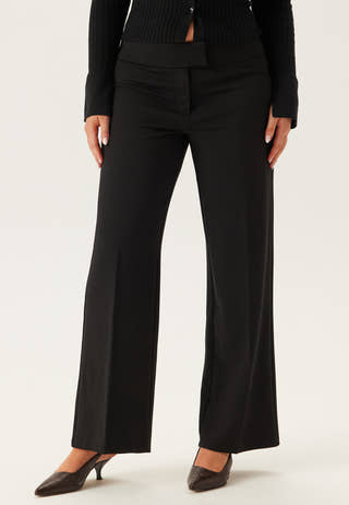 Soft Suit Wide Trousers