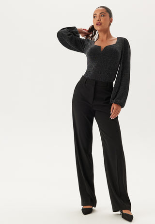 Sparkling Puff Sleeve Top