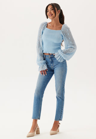 Square Neck Smock Top