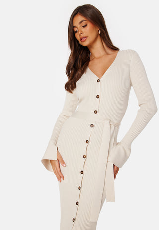 Fine Knitted Cardigan Dress