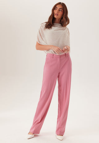 Straight High Waist Dressbukse