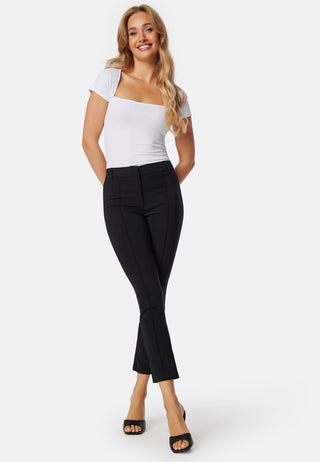 Mid Waist Stretchy Trousers