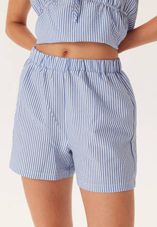 High Waist Striped Shorts