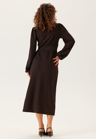 Structure Button Midi Dress