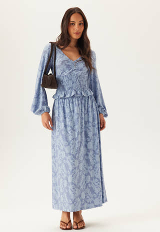 Structure Floral Maxi Skirt