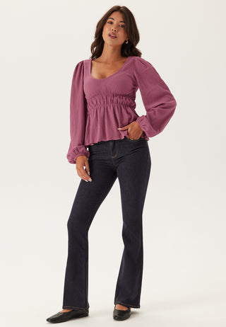 Structure Flounce Top