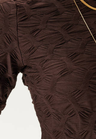 Structure Long Sleeve Short Dress