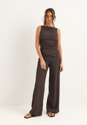 Structure Wide Trousers