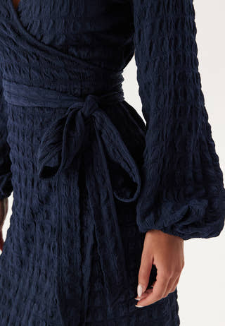 Structure Wrap Dress
