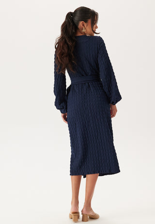 Structure Wrap Dress
