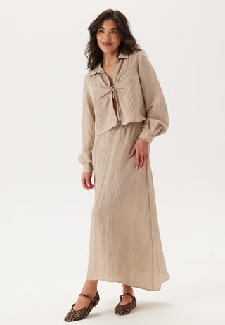 Structured Maxi Skirt