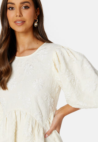 Summer Luxe Puff Mini Dress