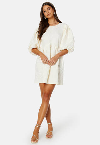 Summer Luxe Puff Mini Dress